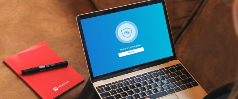 Setting up a VPN on a laptop